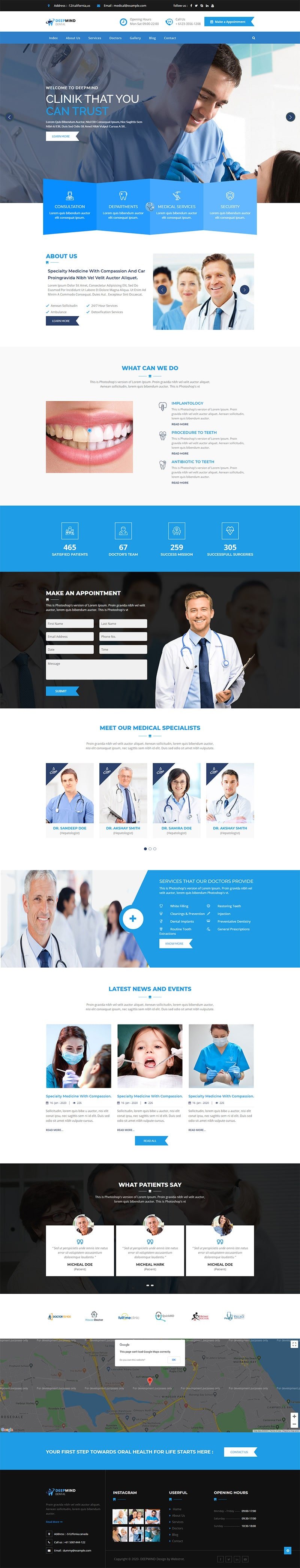 dental home Page