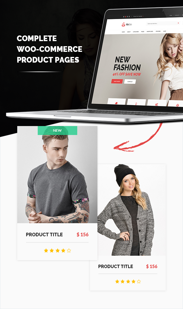 Rafale - Multipurpose PSD Template Design By Webstrot