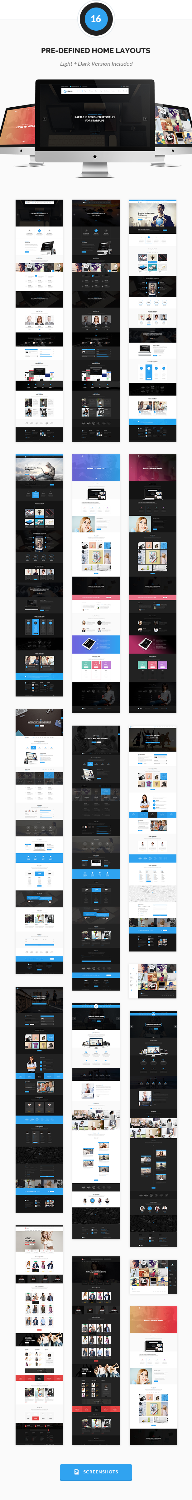 Rafale - Multipurpose PSD Template Design By Webstrot