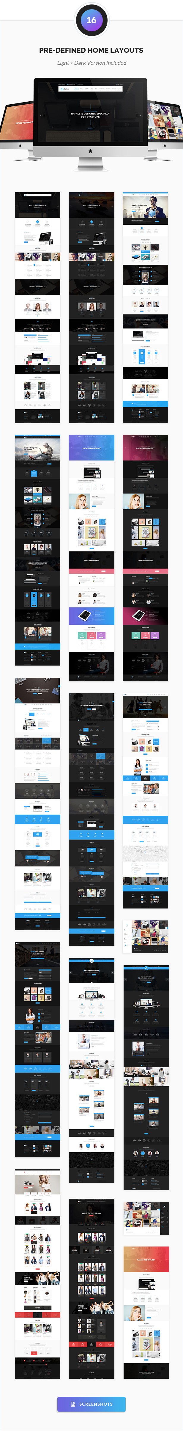 StepUp Multipurpose All in One PSD Template - 3