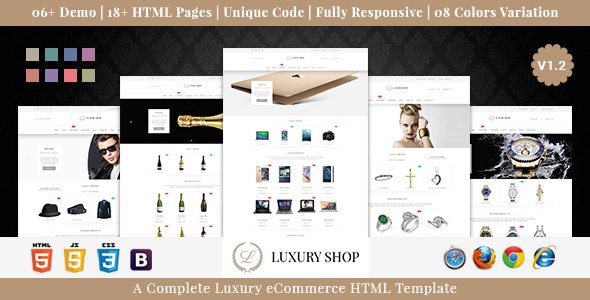 Luxury Shop – Responsive Shopify Theme